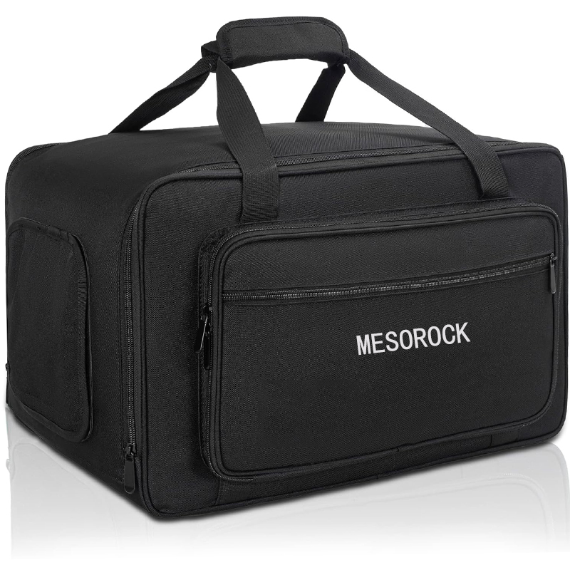 Yiwu Houzhi Outdoor Products Co., Ltd. MESOEOCK Durable Black Bluetooth Speaker Bag with Handle Travel Speaker Carrying Bag for Jbl Bluetooth Speaker