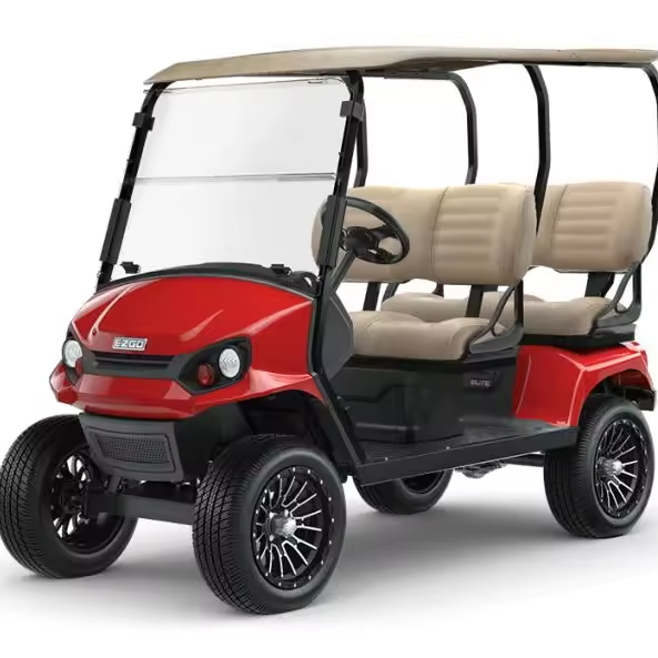 MEGAMAN AUTOMOTIVE LLC STOCK 2022 E-Z-GO Liberty ELiTE Lithium Flame Red Golf cart