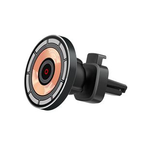 High Quality 15W Car  Fast  Charging Magnetic Wireless Charger Suitable For Most Air Vents For Phone USB C Mobile Phone Holder