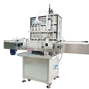 DOVOLL FMM-E 6 heads full automatic liquid filling machine with magnetic pump