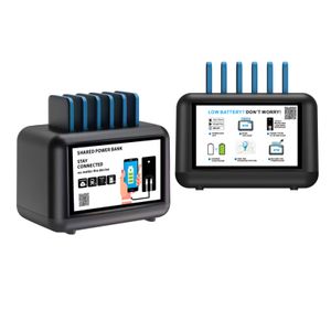 Factory sharing power bank docking station powerbank oem rental public sharing scan code charging station
