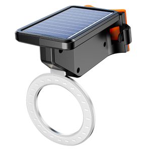 High Brightness Solar Powered Rechargeable Bicycle Tail Light Night Riding Safety Indicator Light Mountain Bike Road Bike Light