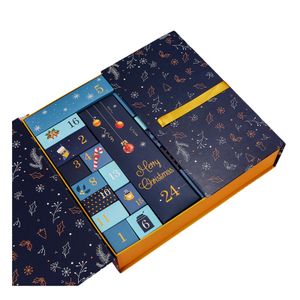 Wholesale Latest Design Luxury Custom Christmas Gift Box Manufacturer Fidget Advent Calendar