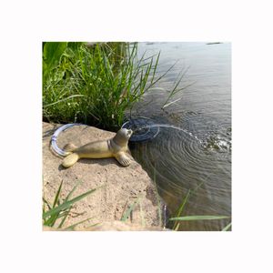 Statue Garden Pool landscape aquarium decorated resin animal Sea series Decoration floating pond decoration