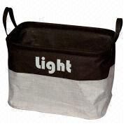Storage Basket, Made of Polyester, Easy-to-store