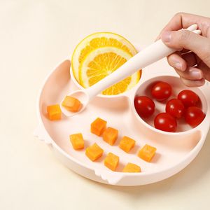 Modern Design Silicone Rabbit Baby Training Spoon for Feeding Baby's Spoon
