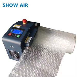 Filling gaps in during packaging Air cushion machine Food grade air bubble film wrap roll  for transportation Air blower machine