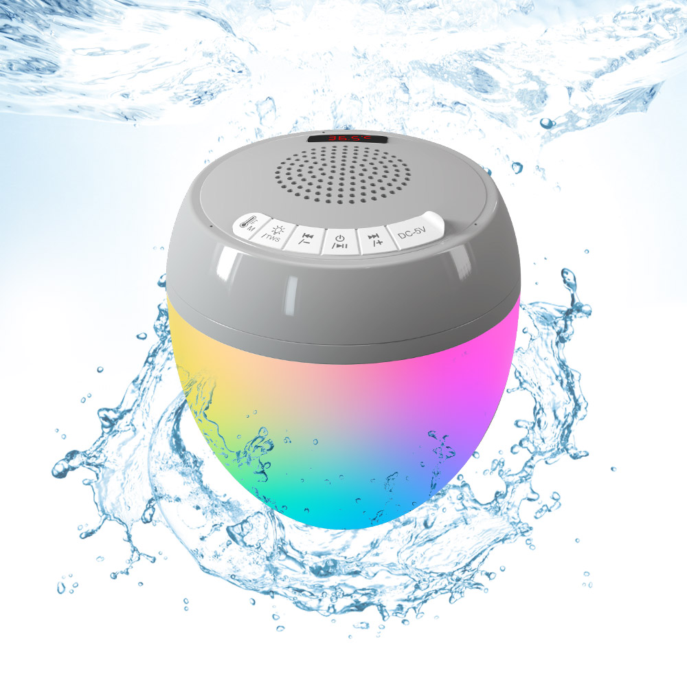 Haisound Music Speakers Audio System Sound Professional Music Sound Speaker Thermometer Light Show Bluetooth Speaker