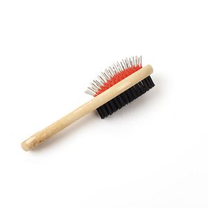 Professional Animal Pet Grooming Comb Supplies Two-sided Dog Hair Deshedding Pet Grooming Cleaning Brush