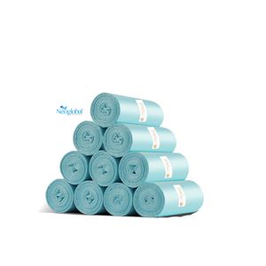 New Trend Eco-Friendly Home Compostable PLA+PBAT+Cornstarch Material  Market Shopping Bags
