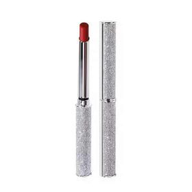 Diamond silver flash small tube lipstick fog velvet matte lipstick