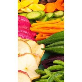 Wholesale Low Fat Vacuum Fried Crispy Mix Dried Fruit & Vegetable Chips Snacks