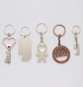 Key Chain Bottle Opener Custom Beer Metal Keyring Bottle Opener Keychain With Logo