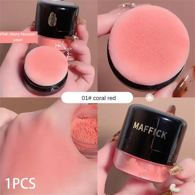 Gufams LLC 1/3pcs Matte Blush Mushroom Head Lazy Air Cushion Waterproof Lasting Blusher Palette Cheek Contour Natural Cheek Tint Cosmetics