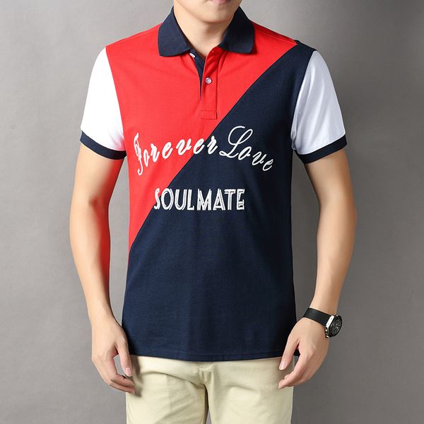 2024 stock Wholesale High Quality 220G polo shirts  Casual Golf  Embroidered Logo POLO pique 100% Cotton Men's Polo Shirts