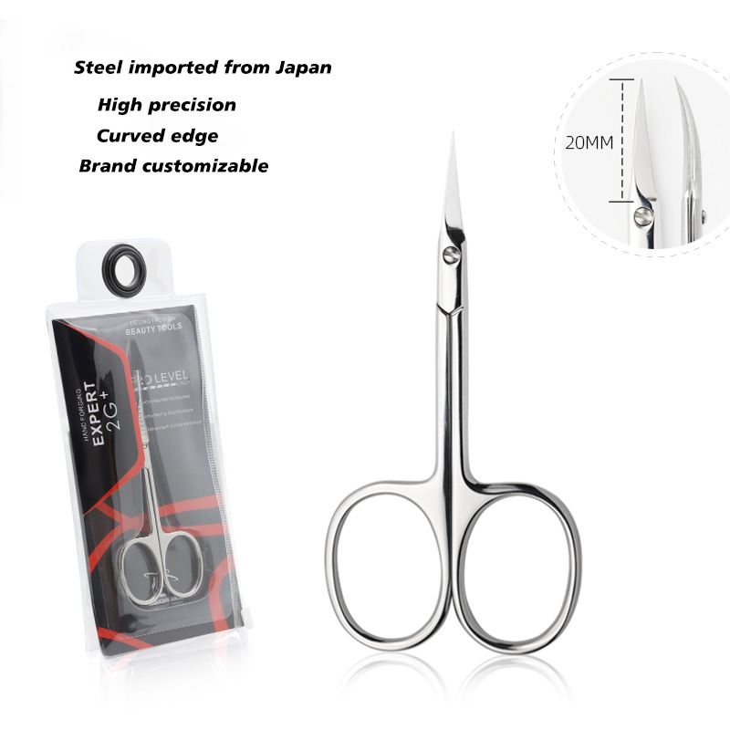 Tongde Industry And Trade (yangjiang Yangdong District) Co., Ltd. NGHIA Professional Stainless Steel Beauty & Personal Care Products Embroidery Hair Curved Tip Cuticles Scissors
