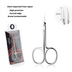 NGHIA Professional Stainless Steel Beauty & Personal Care Products Embroidery Hair Curved Tip Cuticles Scissors