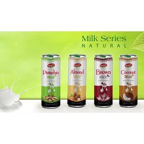 330ml Canned Almond Drink With Coconut Juice JOJONAVI beverage brands ODM service from Viet nam