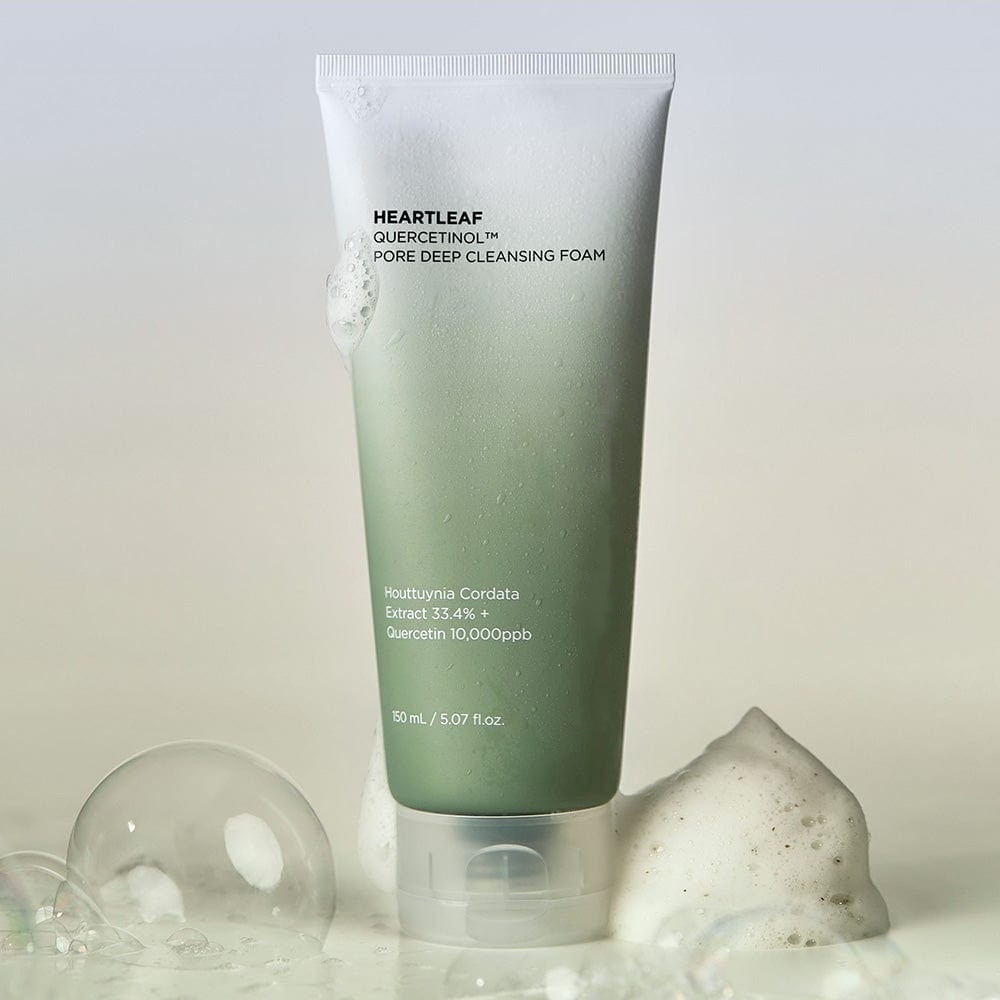 Foshan Shiqianyuan Trade Co., Ltd. Wholesale Heartleaf Quercetinol Korean Beauty Skin Care Pore Control Cleanser for Face Acne Dry Skin Facial Cleansing Foam