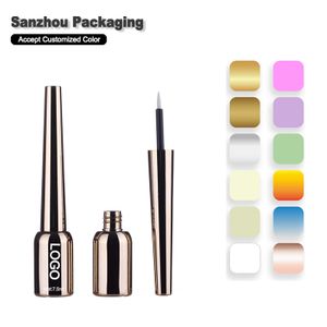 5ml plastic custom logo dip in liquid eyeliner tube eyeliner bottle cosmetic empty container frascos para delineador