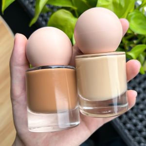 ball nude round tube Long-lasting liquid foundation SPF20 concealer moisturizer private label matte liquid foundation