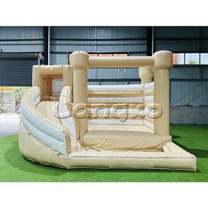 Hot sale bounce house combo commercial inflatable bouncer with slide new design jumping bouncy castle with slide and ball pit