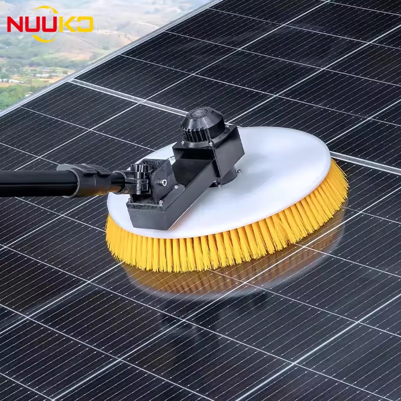 High Quality Industrial Solar Panel Cleaning Equipment Photovoltaic Solar Cleaning Roller Brush Panels Clean Washing Brush