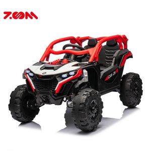 Hot Selling Atv Electric Ride-on Car Kids 3-12 Years Small Wheel Plastic Music Light Remote Control Rechargeable Toy Battery