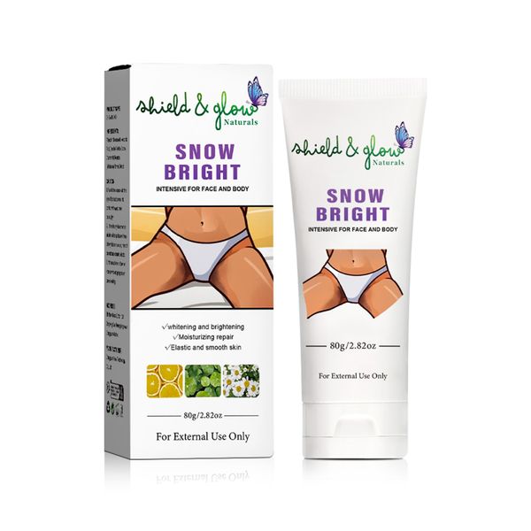 Private Label snow bleach Cream body skin underarm whitening cream Dark Spot Remover Private Part Lotion Lightening
