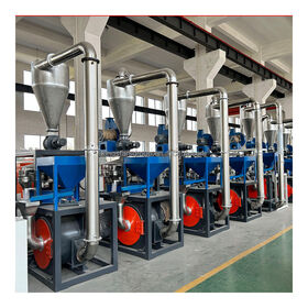 fully automatic pvc cutter disc pulverizer vertical plastic pulverizer high speed and high effciency mill