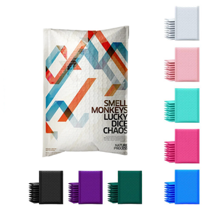 Custom Logo Poly Bubble Mailer Packaging Print Shipping Envelopes Mail Postage Bags Polymailer Eco-Friendly With Padded Wrap