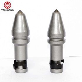 C31HD C20 C21 rotary cutting tools drill bit auger bullet teeth conical bullet bit for Rock Drilling Auger Machinery spare parts
