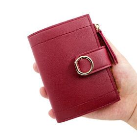 Women Wallets Small Fashion Brand Leather Purse Women Ladies Card Bag2018 Clutch  Female Purse Money Clip Wallet