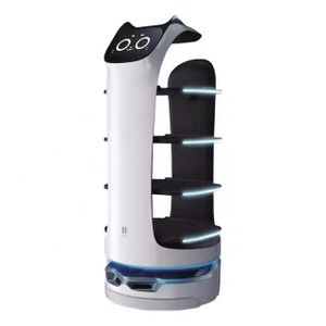 For hotel restaurant, canteen room, cafe, intelligent delivery robot car