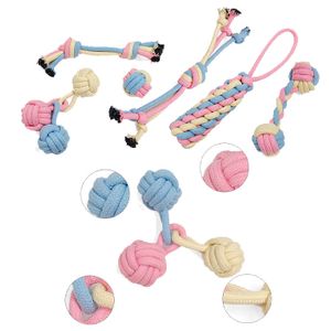 2024 Hot Sale Interactive Dog Toys Puppy Pet Rope Toys Small Medium Dogs Custom dog toys cotton rope