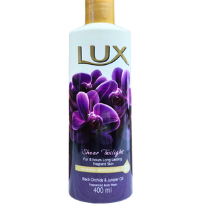 L U X Bodywash (SA) 400ml Sheer Twiligh Moisturizing Shower Gel Pack of 30 Best Selling Body Wash in India