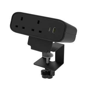 Desktop Mount Surge Protector US UK Standard Available High Speed Charging Station for Dorm Room Office School Home Office