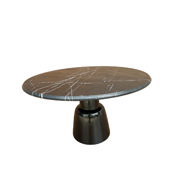 Home Furniture - modern design coffee table made from marbled - Black table top export from Vietnam whosale in bulk