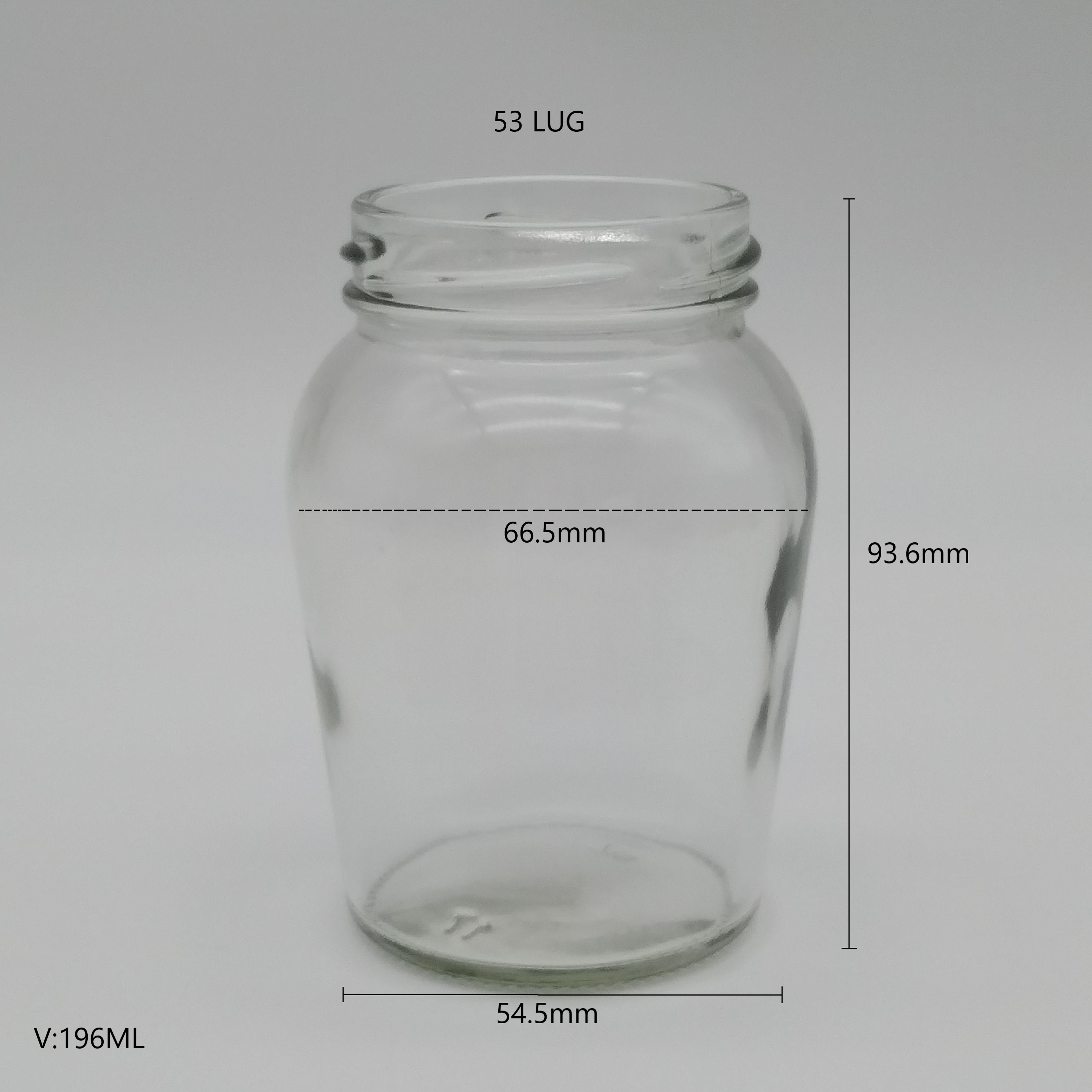 Berlin Packaging BPCS173 Wholesale Bulk Packaging Supplier Baby Food Glass Jar Regular Mouth Clear Glass Jars Food Jars