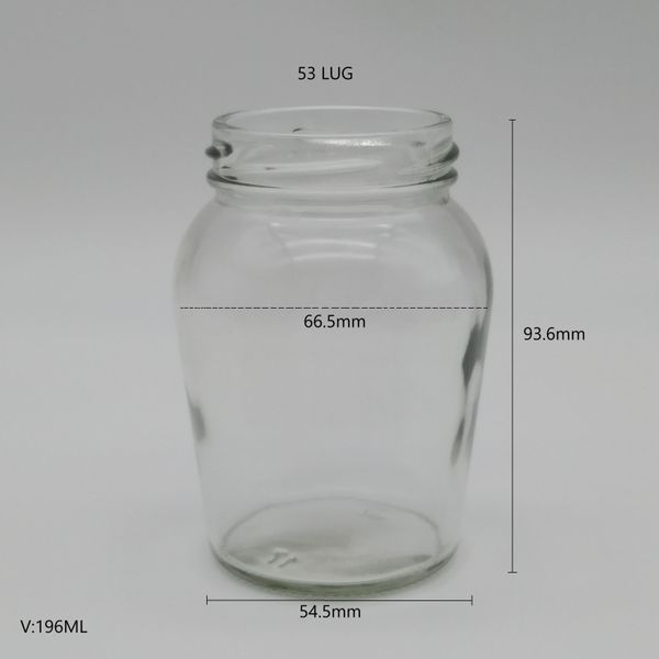 Berlin Packaging BPCS173 Wholesale Bulk Packaging Supplier Baby Food Glass Jar Regular Mouth Clear Glass Jars Food Jars