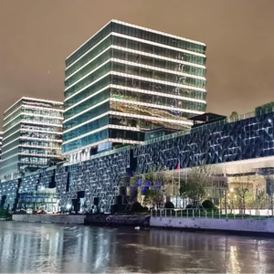 Commercial Building Lighting Pixel Customized Dot Lights Outdoor Illumination Landscape and Facade Lighting Project In 2024