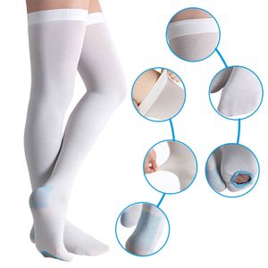 Calcetines de compression custom logo compression socks medical anti embolism15-20 mmhg compression stockings