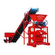 QTJ4-35B2 Cement brick making machine in India interlocking brick machine