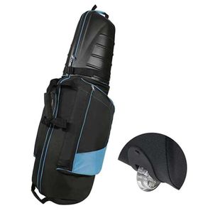 1680D polyester Golf bag cover Hard Case Waterproof ABS Top Shell Golf Travel Bag With Wheels