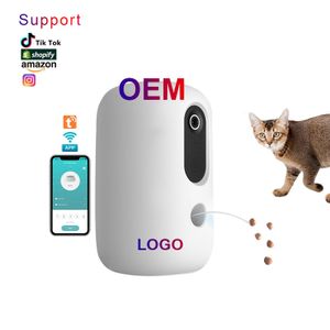 Pet supplies new product ideas 2023 HD 2k video phone app Custom smart automatic OEM furbo cat dog pet camera treat dispenser