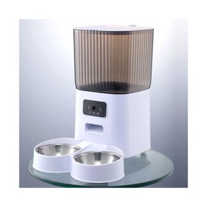 Wholesale Rechargeable Wifi Feeding Dispenser Cat Pet Food Smart Feeder Automatic Pet Feeder For Dog With Camera Timer Button