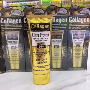 Pure Natural Fruits Extrac Wokali 100ML COLLAGEN SPF90+++ BEFORE MAKEUP Sunblock Cream of  HIGH UVA/UVB Protection