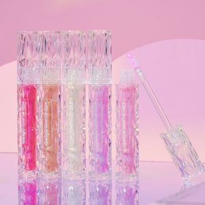 Colorful Lip Oil Diamond Flower Flavored Non-sticky Lip Care Products Private Label