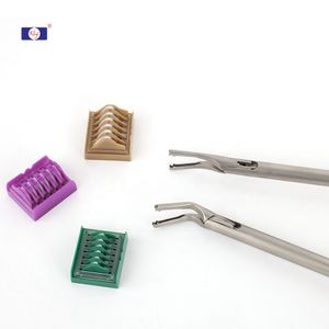 high quality medical hemolock clips polymer ligating hemolok clips of laparoscopy