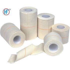 Hot Sale Medical Surgical Supply Cotton Elastic Self-adhesive Bandage with Strong Adhesion